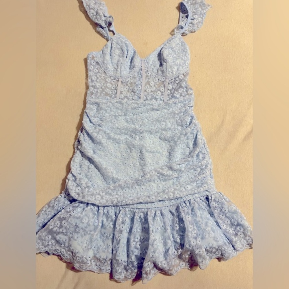 Tight see through corset dress